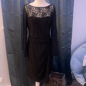 Chaps little black cocktail dress